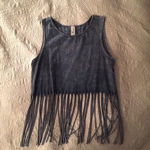 Fringe Crop Top