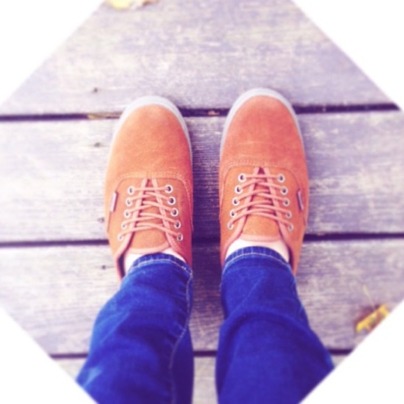 Brown suede VANS
