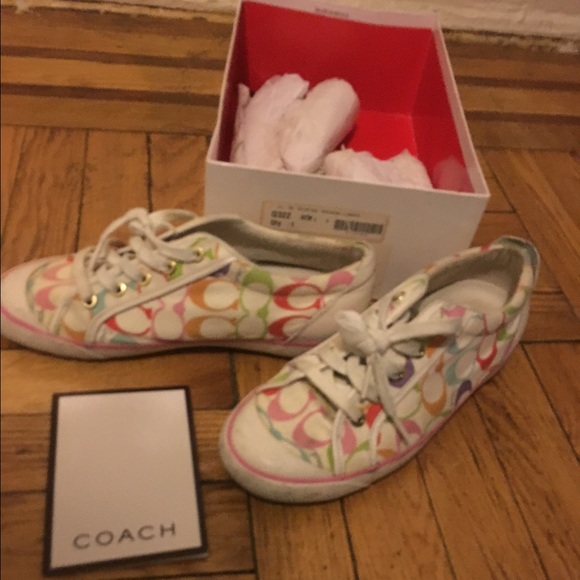 Coach monogram sneakers