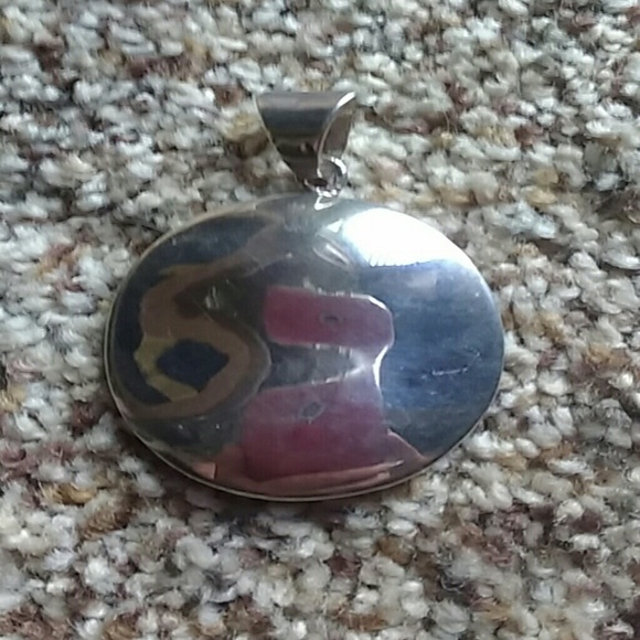 Silpada, large 925 sterling silver pendant, Heavy - Picture 4 of 4