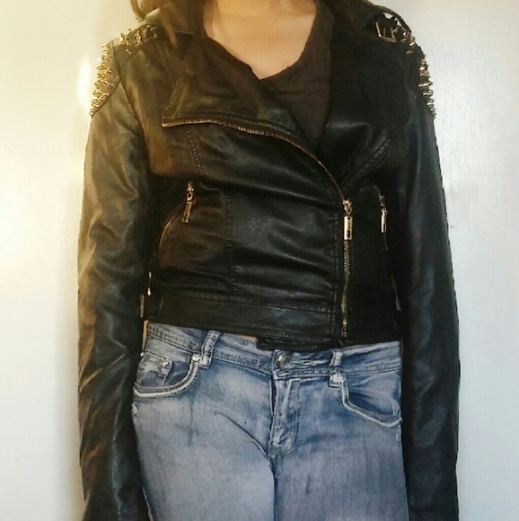 Studded Leather Jacket