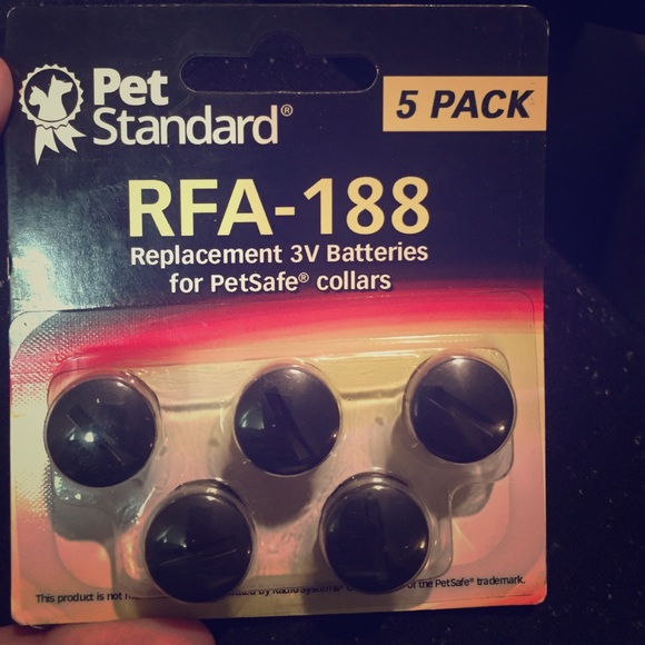 RFA-188 pet standard 3v batteries