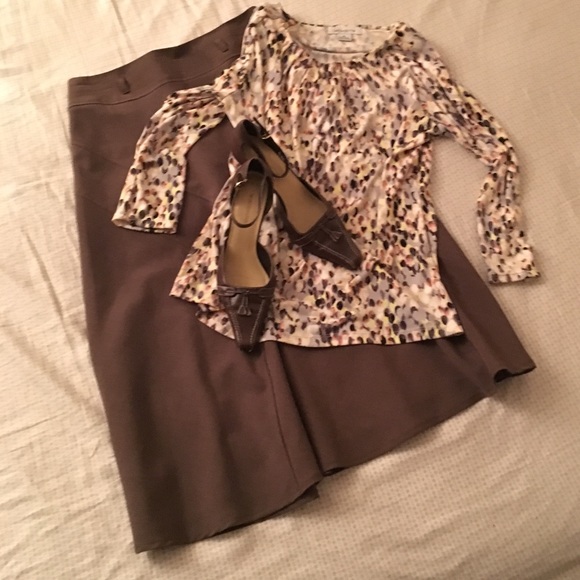 RePosh: A-line Brown Skirt