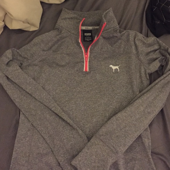 Victoria secret pink ultimate half zip