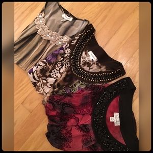 Bundle of Dressy Sleeveless Tops