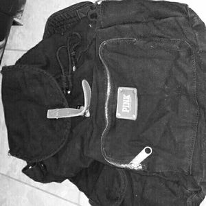 Victoria's Secret Pink Canvas Backpack