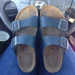 Black Birkenstocks