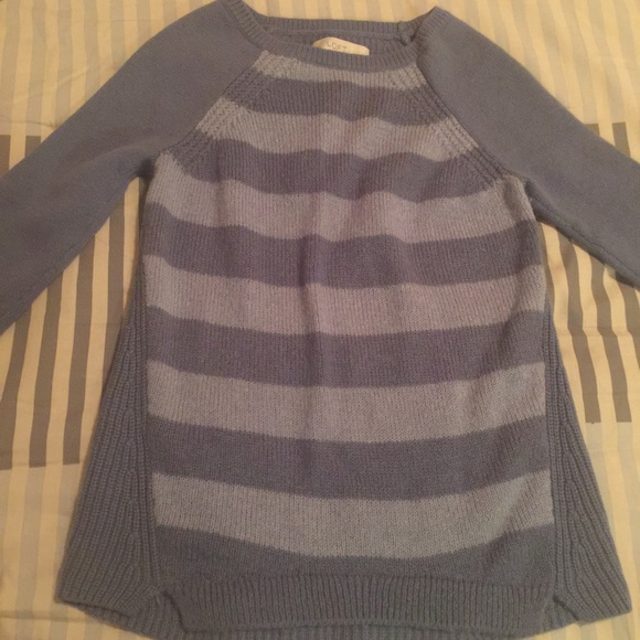 Ann Taylor Loft XS blue sweater