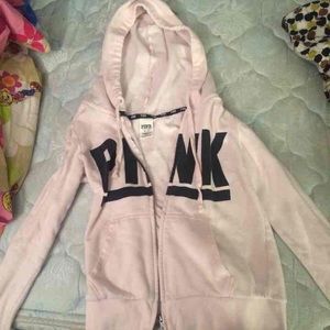 VS pink zip up