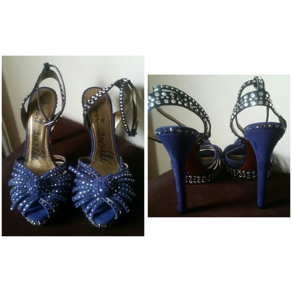 $2800 LANVIN Crystall embelished sandals sz 39 - Picture 4 of 4