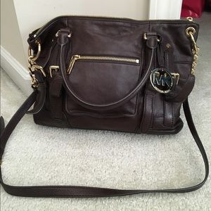 Brown MK purse