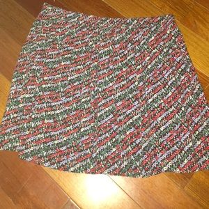 Skater flower skirt