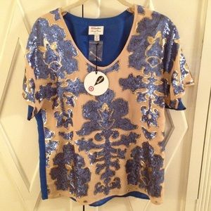 NWT Sequin Top Neiman Marcus! New Years Eve!