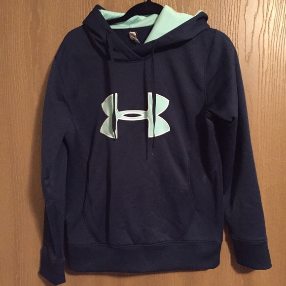 Blue UnderArmour ColdGear Hoodie