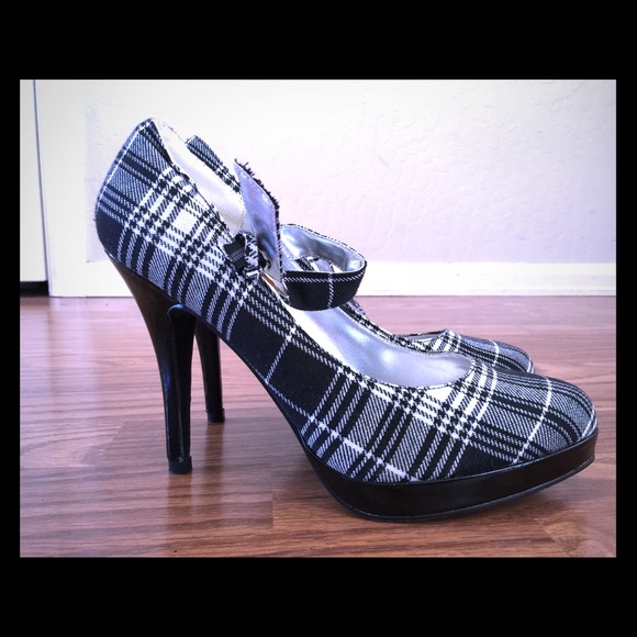 Plaid Heels - image 1