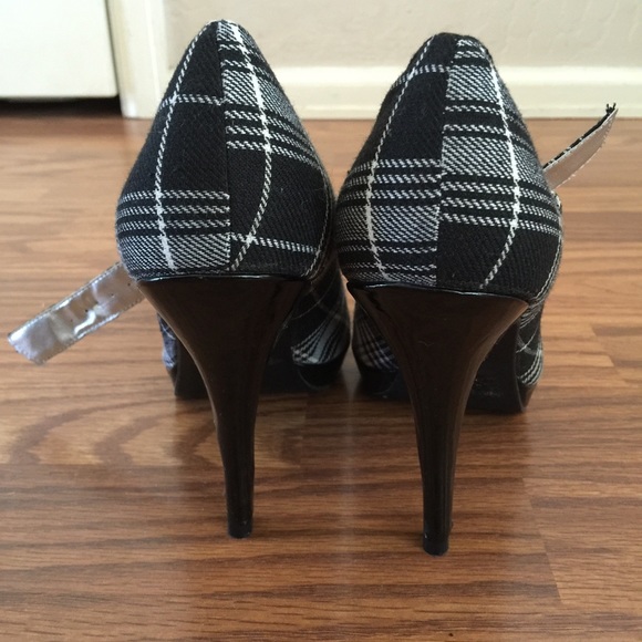 Plaid Heels - image 3