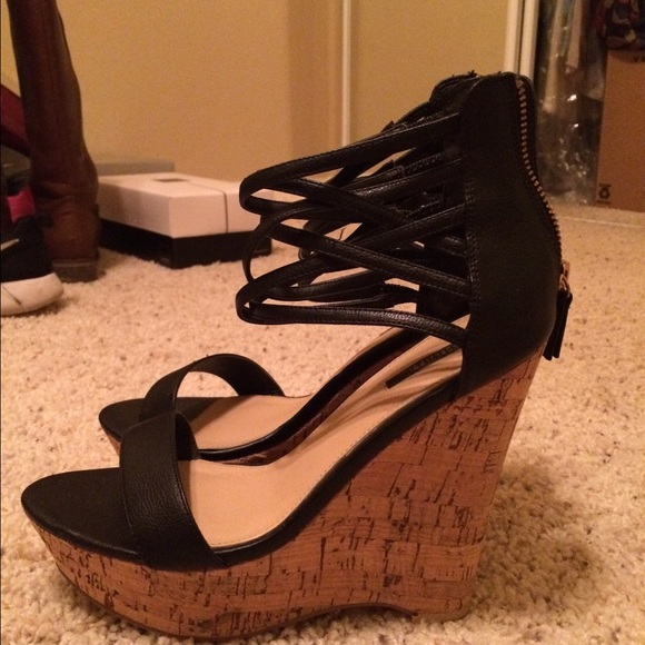 Black Forever 21 Wedges