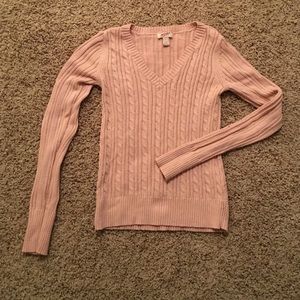 Pink sweater