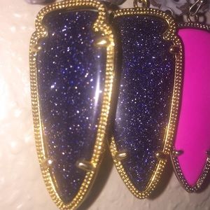 Kendra Scott blue goldstone skylers