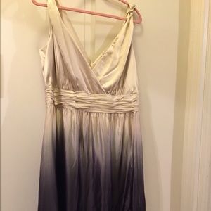 Calvin Klein ombré cocktail dress