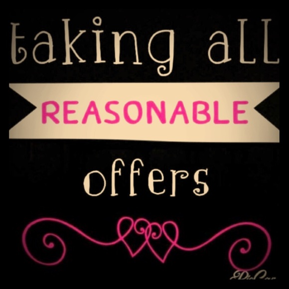Accepting reasonable offers!!!!