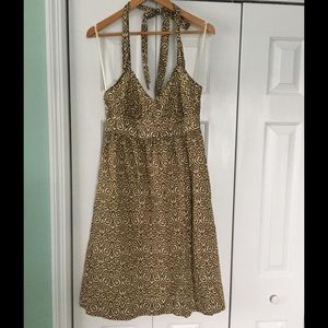 JCrew halter sundress