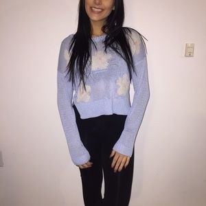 Baby blue comfy sweater