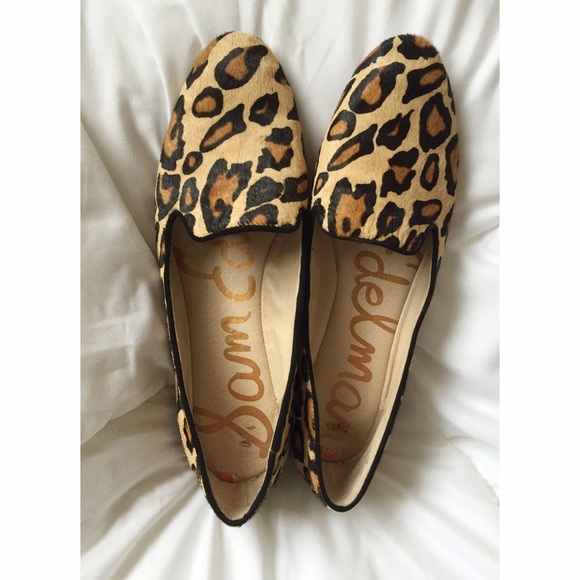 Sam Edelman Shoes - Sam Edelman Cheetah Calf-Hair Flats