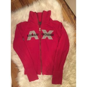 Armani Exchange zip up jacket