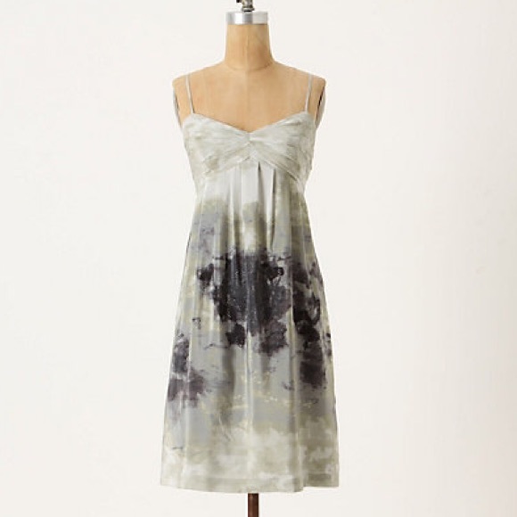 Anthropologie Dresses & Skirts - Fei Charcoal Terrace dress for Anthro