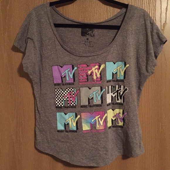 MTV Scoop Neck Tee