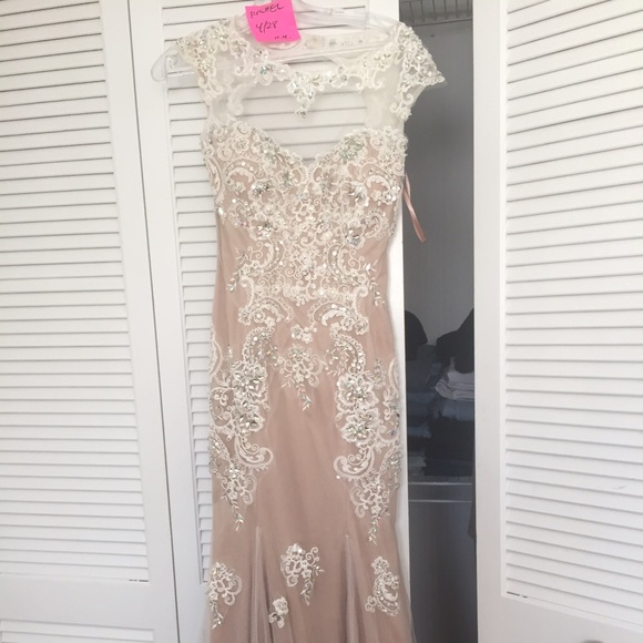 Beautiful backless, prom dress!