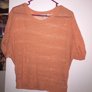 Orange sweater/top