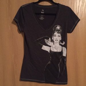 Breakfast at Tiffany's V-Neck Tee