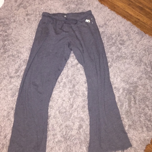 Pink sweat pants