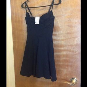 American apparel spandex bustier skater dress