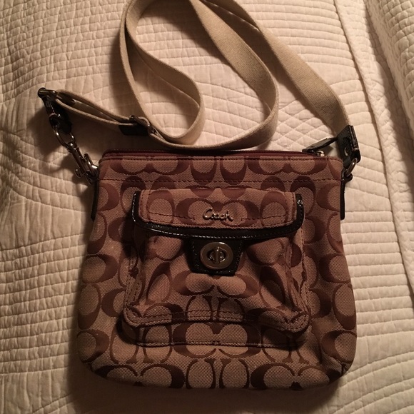 COACH small satchel / shoulder bag/ cross body