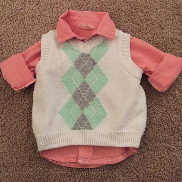 Infant Boy's Spring Outfit - Picture 2 of 3