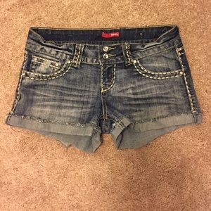 Jean shorts