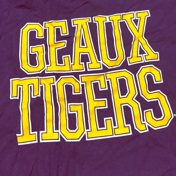 LSU Purple short sleeve Tee