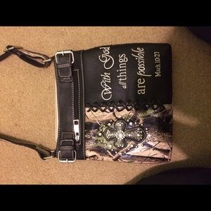 Camo purse