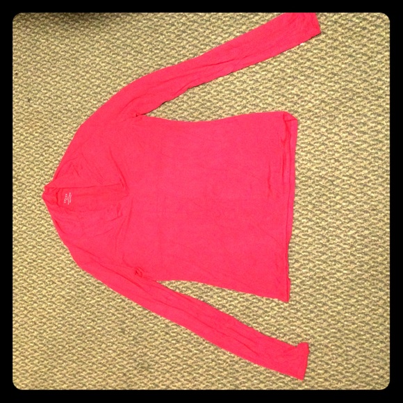 Hot Pink Vneck
