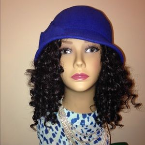 Bowknot Wool Cloche Hat