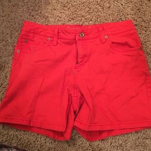 Sonoma red shorts