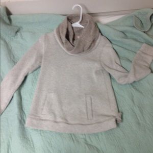 Jcrew cowl neck sweatshirt