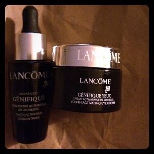 Genifique serum and eye cream