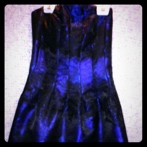 Strapless prom or formal dress