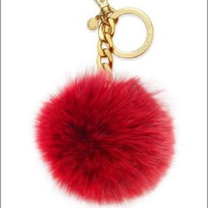 Pink Furball Keychain
