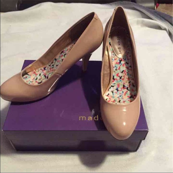 Madden Girl Nude Heels