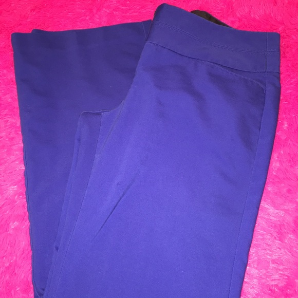 Women's blue dress pants